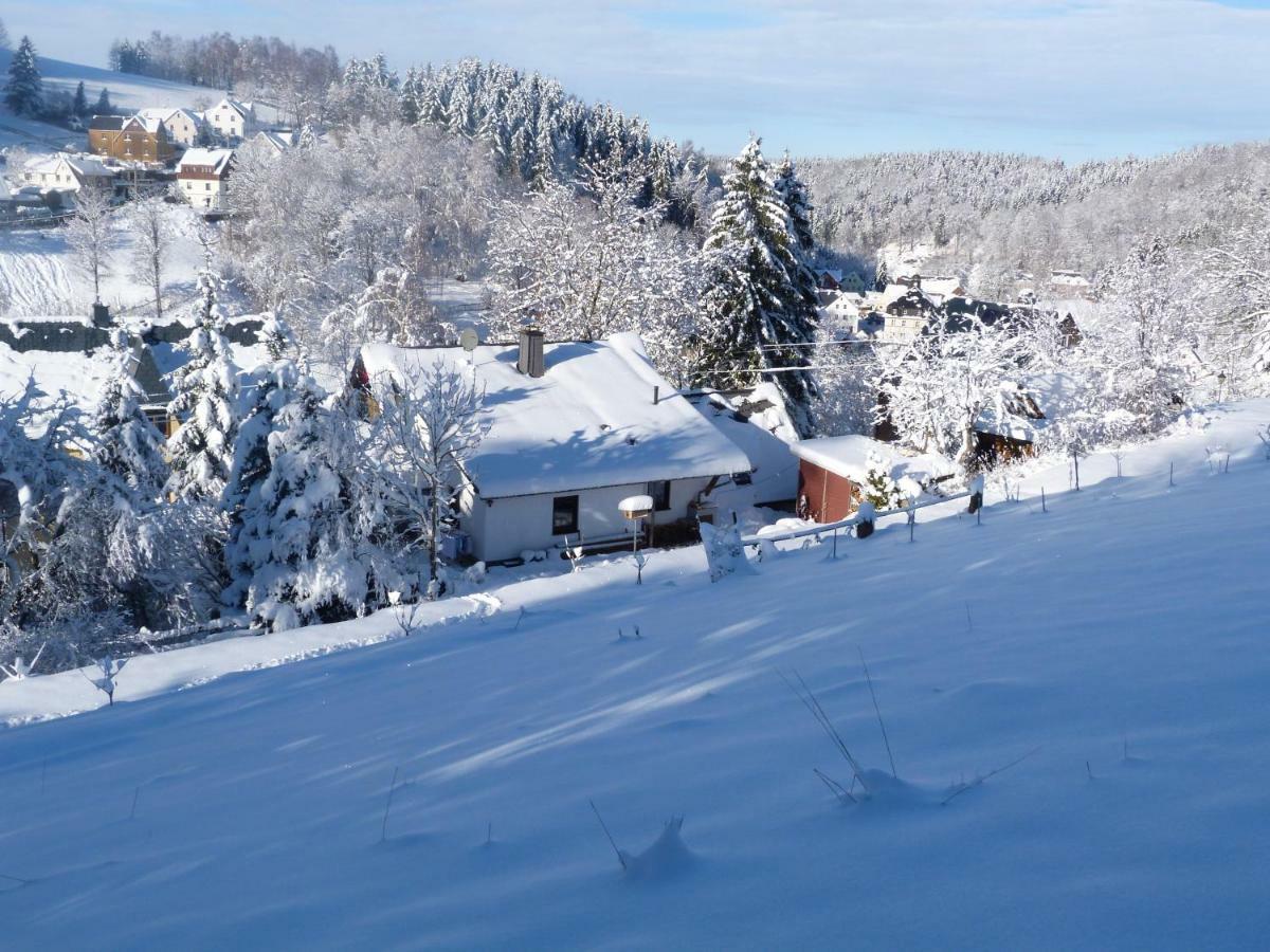 Erzgebirgshuette Villa Pobershau ภายนอก รูปภาพ